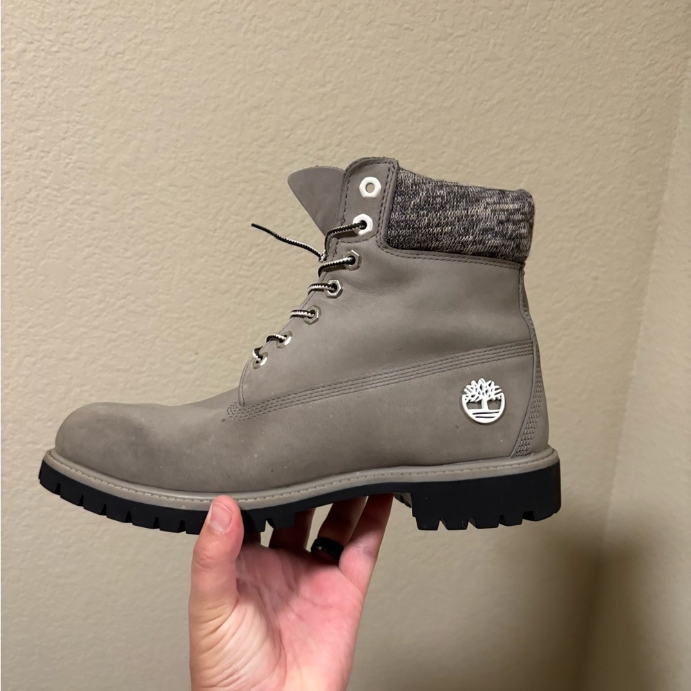 Timberland grey special edition boots